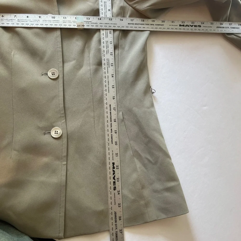 Doncaster Womens 2 Piece Pant Suit Blazer & Wide Leg Trousers Size 6 Office